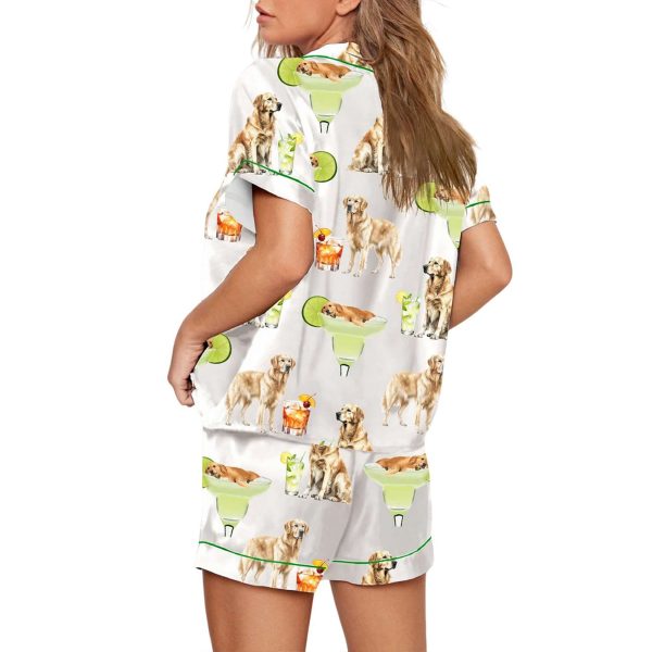 Golden Retriever Old Fashioned Pajama Set 2