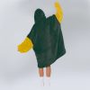 Green Bay Football Blanket Hoodie 4