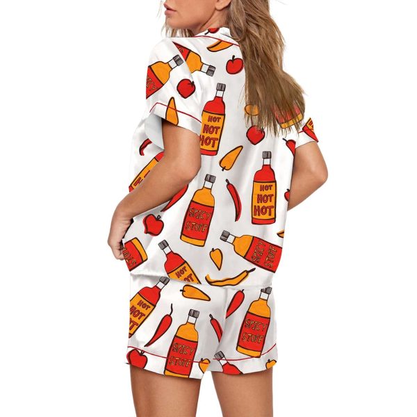 Hot People Like Hot Sauce Pajama Set 2