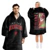 Indiana Football Unisex Blanket Hoodie 2