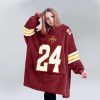 Iowa State 24 Football Unisex Blanket Hoodie 5