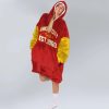 Kansas City Est 1960 Blanket Hoodie