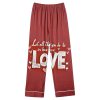 Let All That You In Love Pajamas Set