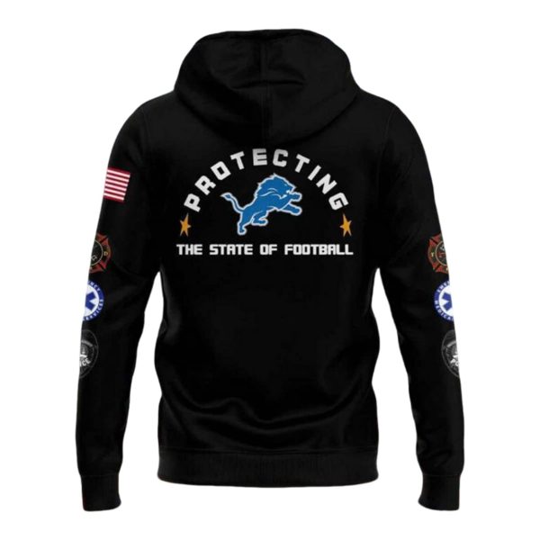 Lions 2024 First Responders Day Hoodie 1