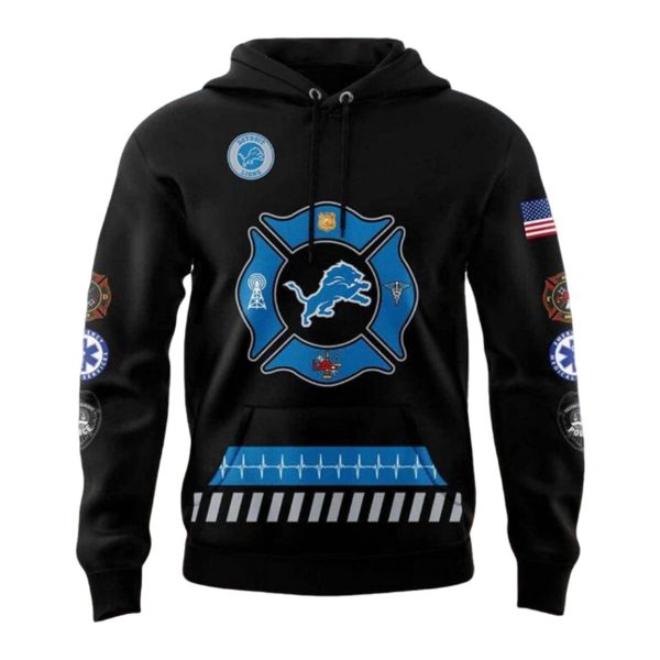 Lions 2024 First Responders Day Hoodie