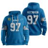 Lions Captain Hutchinson 97 Football Unisex Hoodie 1