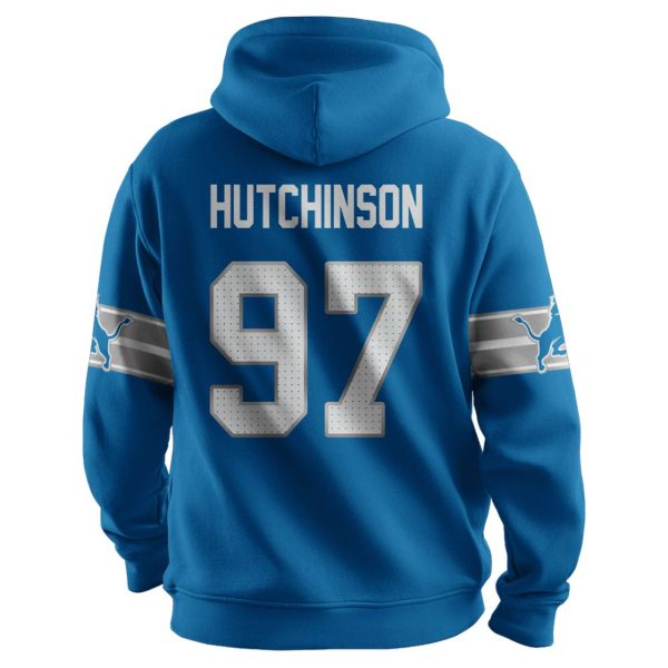 Lions Captain Hutchinson 97 Football Unisex Hoodie