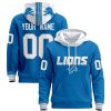 Lions Footabll Custom Pullover Hoodie