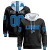 Lions Footabll Custom Pullover Hoodie