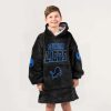 Lions Football Blanket Hoodie