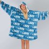 Lions Football Unisex Blanket Hoodie