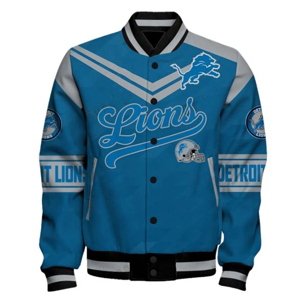 Lions Football Unisex Varsity Jacket 2