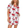 MAGA America Map 45 47 Better Coverage Than 5G Art Print Pajama Set 1