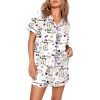 Mardi Gras Cowboy Boot Print Pajama Set 1