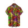 Mardi Gras Lobster Leopard Hawaiian Shirt 1