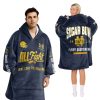 Notre Dame All Fight Here Come The Irish Sugar Bow Playoff Quarterfinal Blanket Hoodie 2