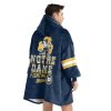 Notre Dame Football Blanket Hoodie 4