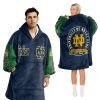 Notre Dame Football Unisex Blanket Hoodie 2