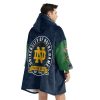 Notre Dame Football Unisex Blanket Hoodie 4