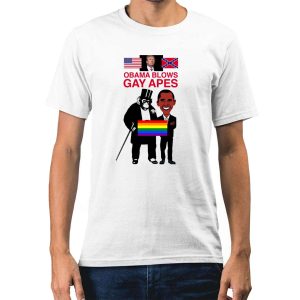 Obama Blows Gay APES Shirt