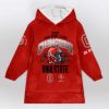 Ohio State 2025 Rose Bowl Game Football Unisex Blanket Hoodie 1