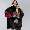 Ohio State Football Blanket Hoodie 3