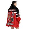 Ohio State Football Unisex Blanket Hoodie