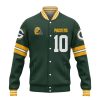 Packers Love 10 Football Unisex Varsity Jacket 2