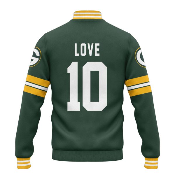 Packers Love 10 Football Unisex Varsity Jacket