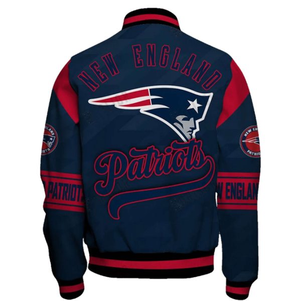 Patriots Football Unisex Varsity Jacket