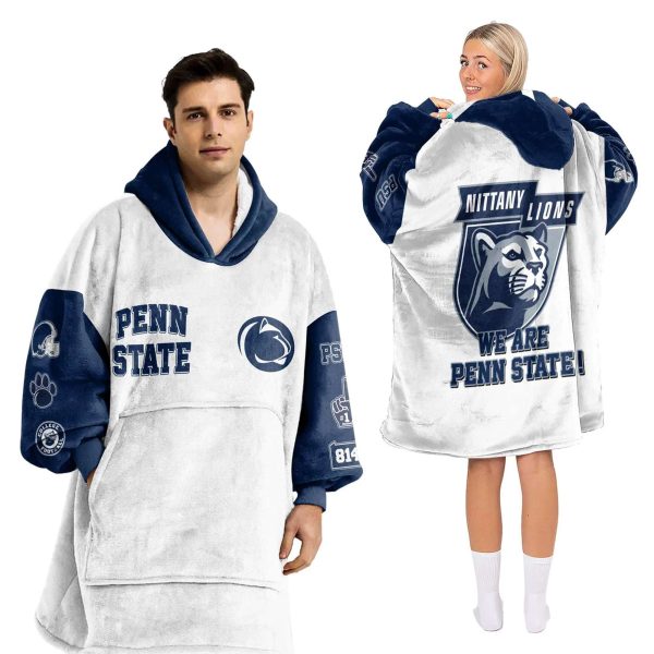 Penn State Football Unisex Blanket Hoodie 2