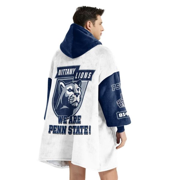 Penn State Football Unisex Blanket Hoodie 4