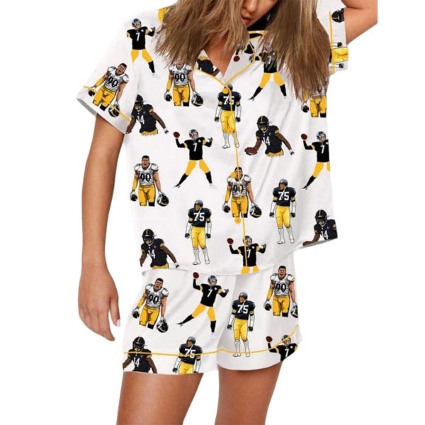 Pittsburgh Football Legends Pajama Set