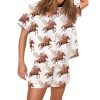 Pucker Up Cowboy Valentines Pajama Set