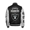 Raiders Foootball Varsity Bomber Jacket