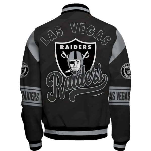 Raiders Football Unisex Varsity Jacket