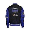 Ravens Foootball Varsity Bomber Jacket