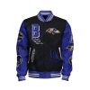 Ravens Foootball Varsity Bomber Jacket 2