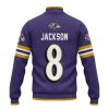 Ravens Jackson 8 Football Unisex Varsity Jacket