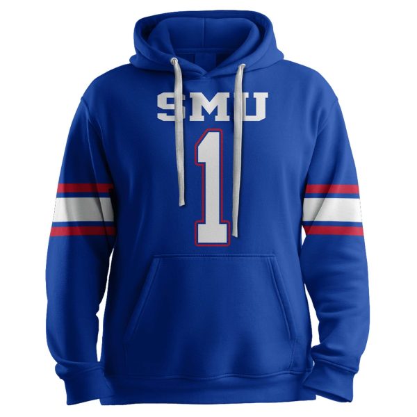 SMU 1 Football Unisex Hoodie 2