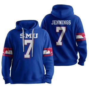 SMU Jennings 7 Football Unisex Hoodie 1