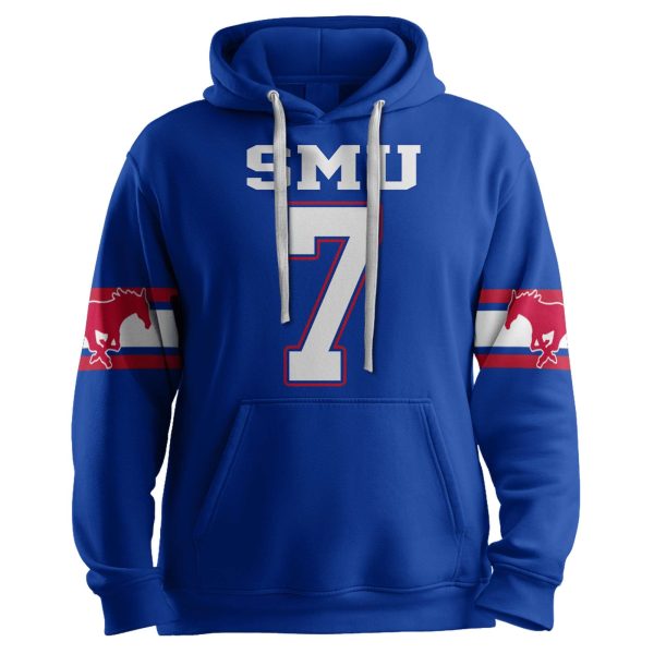 SMU Jennings 7 Football Unisex Hoodie 2