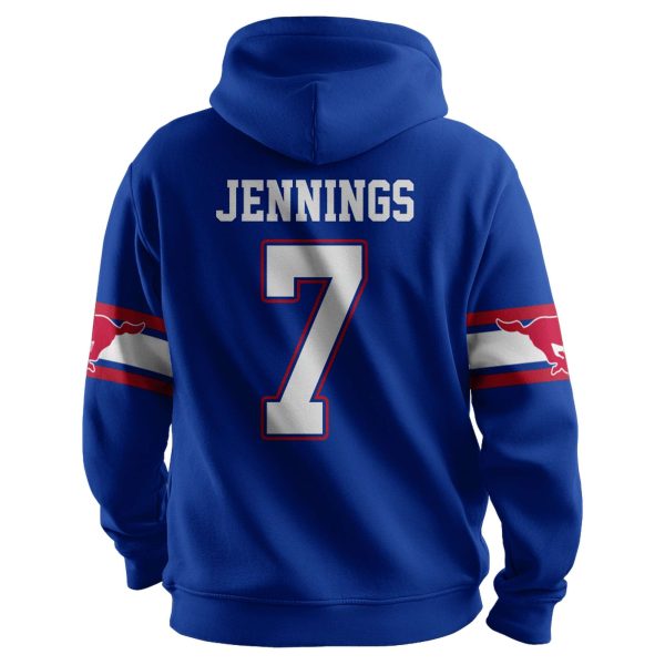 SMU Jennings 7 Football Unisex Hoodie