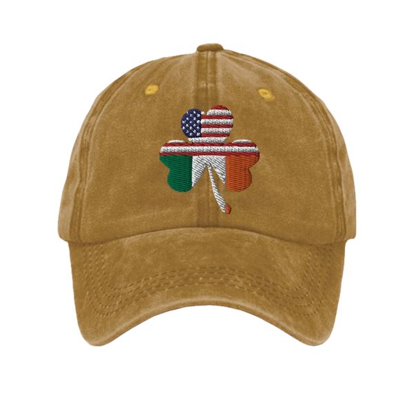 Saint Patricks Day Ireland Flag Baseball Cap 2