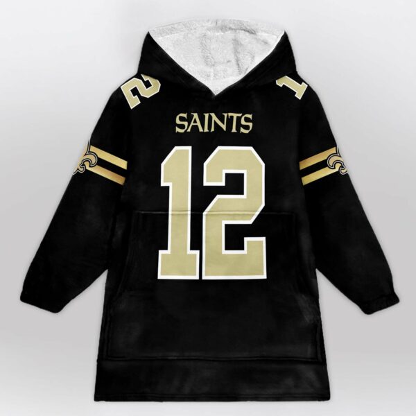 Saints Olave 12 Football Unisex Blanket Hoodie 1