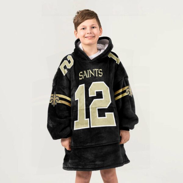 Saints Olave 12 Football Unisex Blanket Hoodie