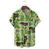 St Patrick Four Leaf Grass Hawaiian Shirt 1