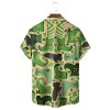 St Patrick Four Leaf Grass Hawaiian Shirt