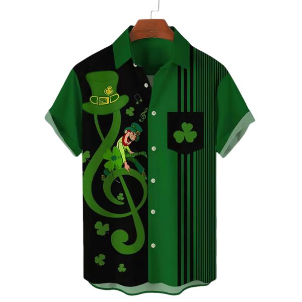 St Patricks Day Hawaiian Shirt 1