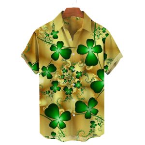 St Patricks Day Printed Hawaiian Shirt